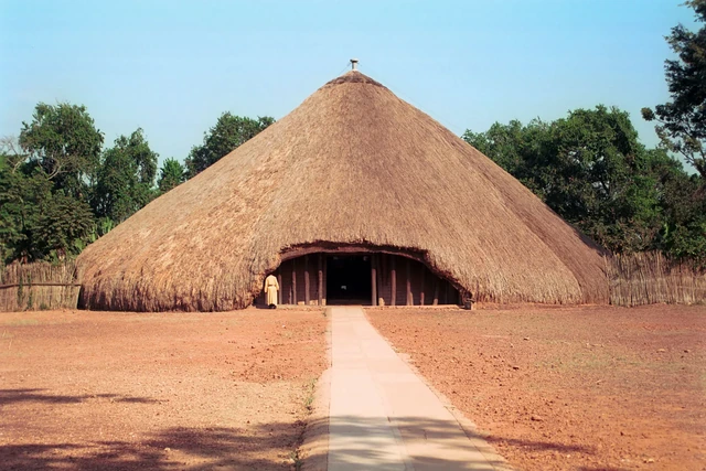 The great thatched house at the Kasubi Tombs